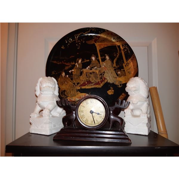 Stone dogs, plate cat A