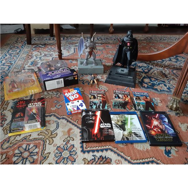 Star Wars, and more collectables cat A
