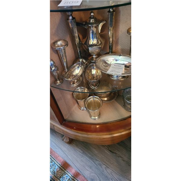 Silver plated items cat B