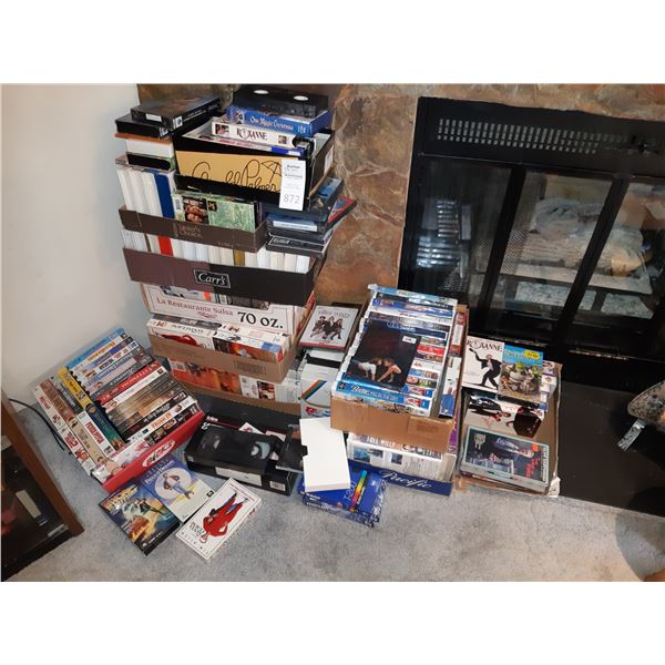 Assortment of VHS Movies. Cat A.