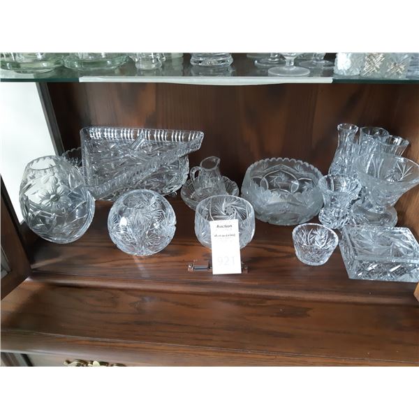 Crystal and Cut Glass Cat A