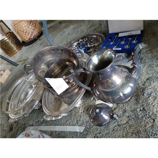 Silver Plate Servingware Cat A