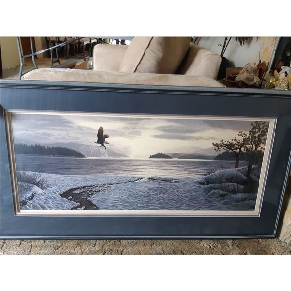 Framed & Numbered Print Stephen Lyman Cat B