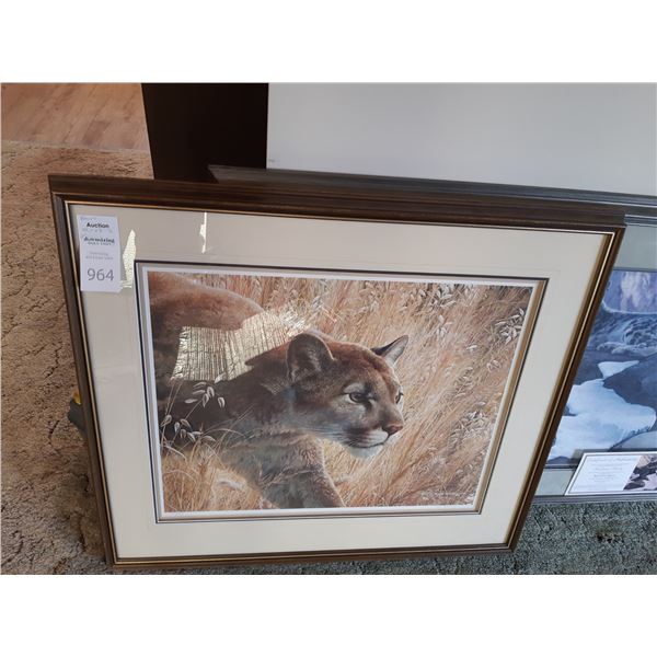 Framed Numered Print By Carl Brenders Cat B