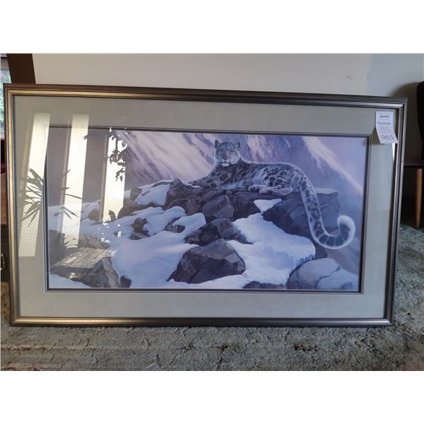 Framed & Numbered Print by Russell Cobane  Cat B