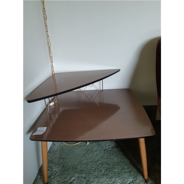 Vintage 2 Tiered End Table Cat C