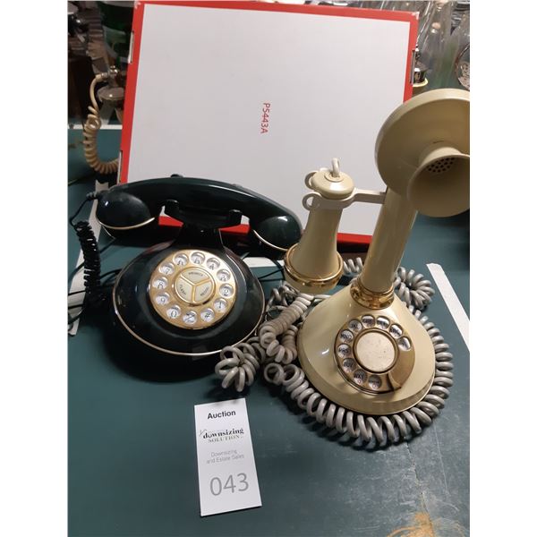 Vintage Ornate Telephones Cat B