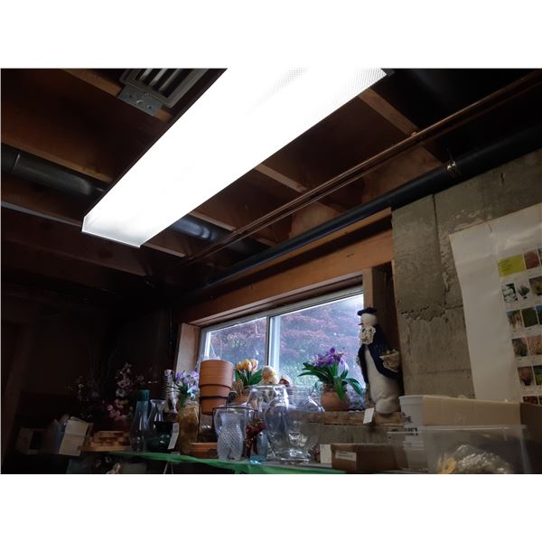 Blue Mountain Pottery and Assortment of Glass Vases.  Cat C.