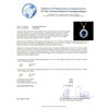 Image 3 : 14KT White Gold 9.14 ctw Tanzanite and Diamond Pendant With Chain