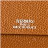 Image 3 : Hermes Camel Leather Flip Wallet