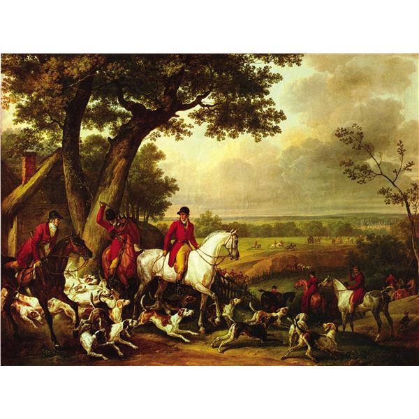 Carle Vernet Hunt In The Park