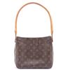 Image 2 : Louis Vuitton Brown Monogram Canvas Leather Looping MM Shoulder Bag