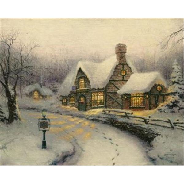 Old Porterfield Gift Shoppe by Thomas Kinkade