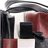 Image 8 : Balenciaga Bazar Convertible Tote Striped Leather Small Black, Multicolor, Red