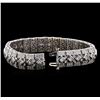 Image 3 : 10.00 ctw Diamond Bracelet - 18KT White Gold