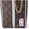 Image 6 : Louis Vuitton x NBA Brown Monogram Cloakroom Dopp Kit Bag