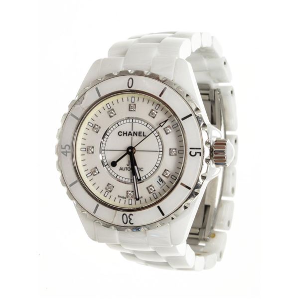 Chanel White Ceramic Watch