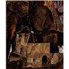 Image 1 : Egon Schiele - Wall And House And Terrain With Fence