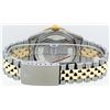 Image 7 : Rolex Mens 2 Tone Maroon Princess Cut Diamond Datejust Wristwatch