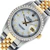 Image 3 : Rolex 2T Mother Of Pearl Diamond 36MM Datejust 36MM