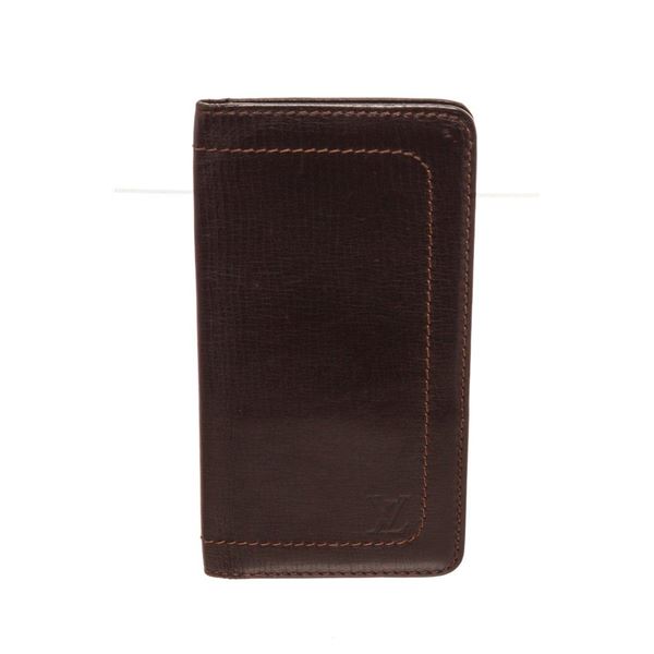 Louis Vuitton Brown Canvas Long Card Wallet