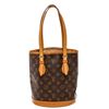 Image 1 : Louis Vuitton Brown Monogram PM Bucket Bag