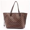 Image 1 : Louis Vuitton Damier Ebene Canvas Leather Neverfull MM Tote Bag