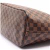 Image 3 : Louis Vuitton Damier Ebene Canvas Leather Neverfull MM Tote Bag