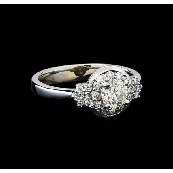 0.77 ctw Diamond Ring - 14KT White Gold