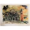 Image 1 : Salvador Dali "Homage to Venice" - Plate Sig (Error)
