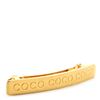 Image 1 : Chanel Coco Barrette Metal Gold