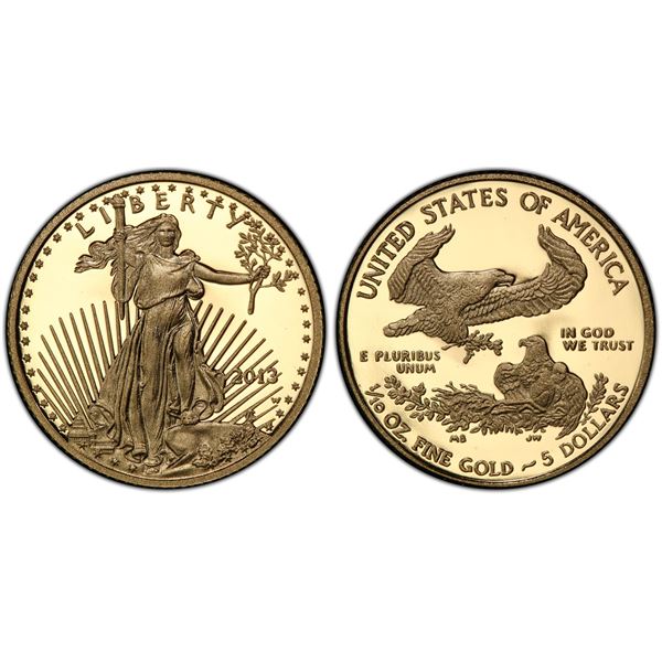 2013 $5 American Gold Eagle Coin