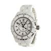Image 1 : Chanel White Ceramic W/Extra Links Watch