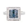Image 2 : 1.21 ctw Diamond Ring - 14KT White Gold