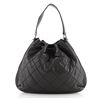 Image 2 : Chanel Drawstring Soft Hobo Quilted Calfskin Large Black