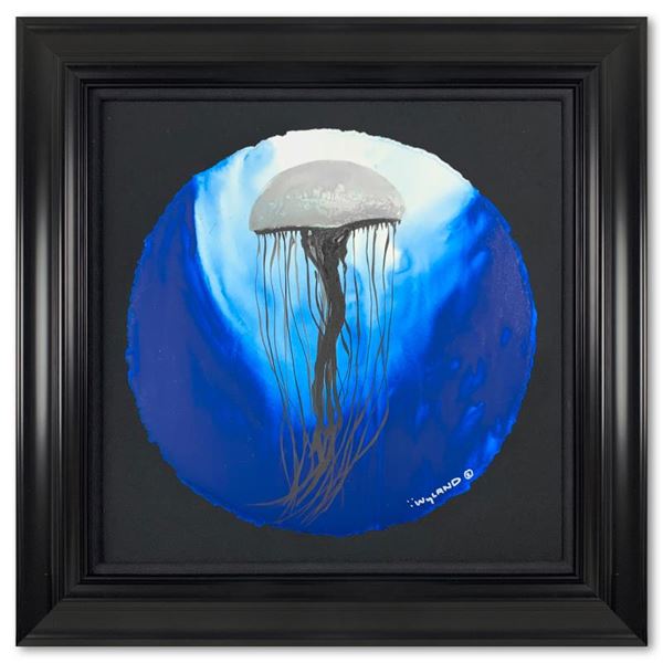 Blue Jellyfish Float by Wyland Original