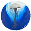 Image 3 : Blue Jellyfish Float by Wyland Original