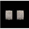 Image 1 : 14KT White Gold 2.34 ctw Diamond Earrings