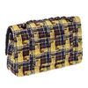 Image 3 : Chanel Classic Yellow Multicolor Quilted Tweed Medium Double Flap Bag