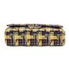 Image 4 : Chanel Classic Yellow Multicolor Quilted Tweed Medium Double Flap Bag