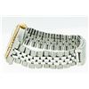 Image 9 : Rolex Mens 2T Oyster Quartz Champagne Index YG Ruby SS Jubilee Band