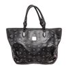 Image 1 : MCM Black Canvas Shopper Tote Bag