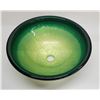 Image 1 : Emerald Silver Art Glass Sink by Seattle Glassblowing Studio