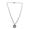 Image 1 : Gucci Silver-tone Interlocking GG Necklace