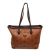 Image 1 : MCM Brown Canvas Shopper Tote Bag