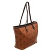 Image 3 : MCM Brown Canvas Shopper Tote Bag