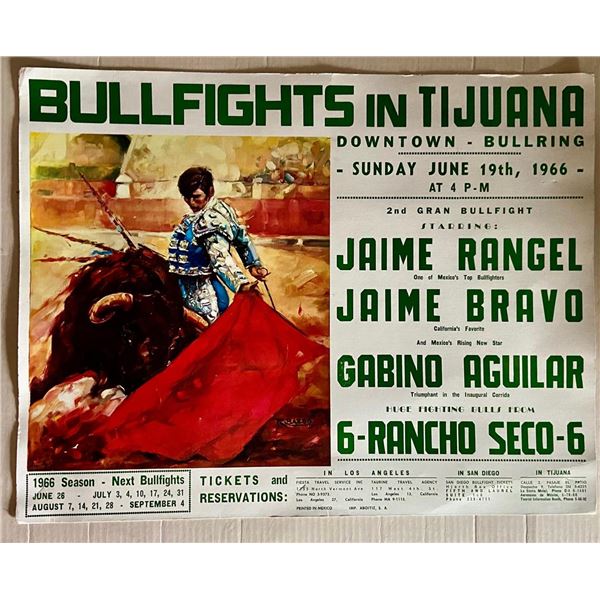 Bullfight in Tijuana by R. Basso