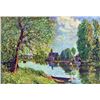 Image 1 : Alfred Sisley - River Landscape at Moret-Sur-Loing