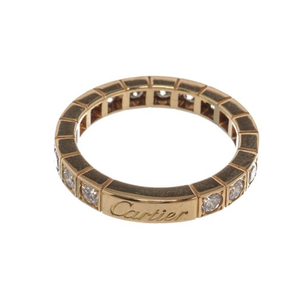 Cartier Gold Full Laniere Band Ring