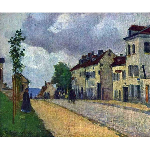 Camille Pissarro - Rue de Gisors